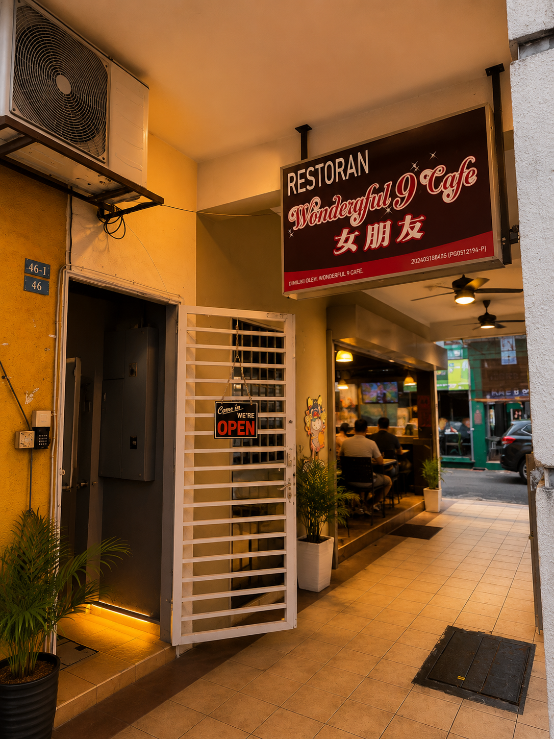Wonderful 9 位于 Kepong 的暖色入口